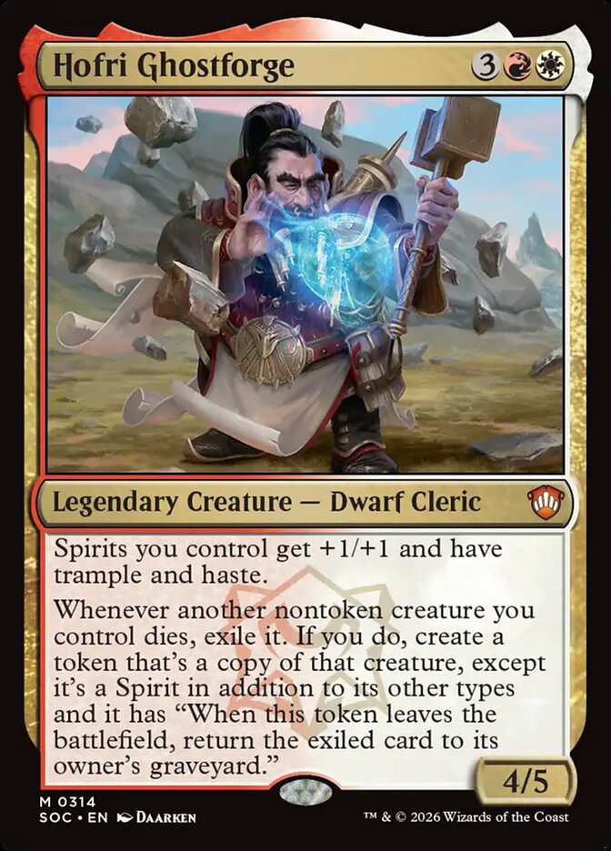 Hofri Ghostforge (Secrets of Strixhaven Commander)