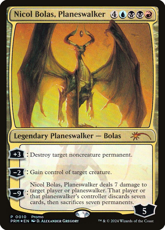 Nicol Bolas, Planeswalker (Media and Collaboration Promos)