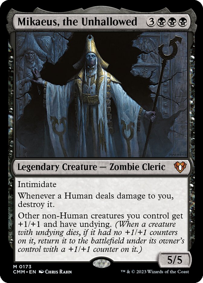 Mikaeus, the Unhallowed (Commander Masters)