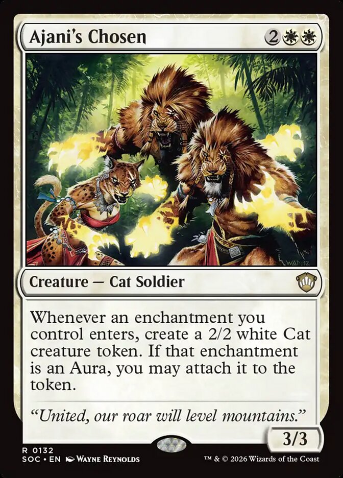 Ajani's Chosen (Secrets of Strixhaven Commander)