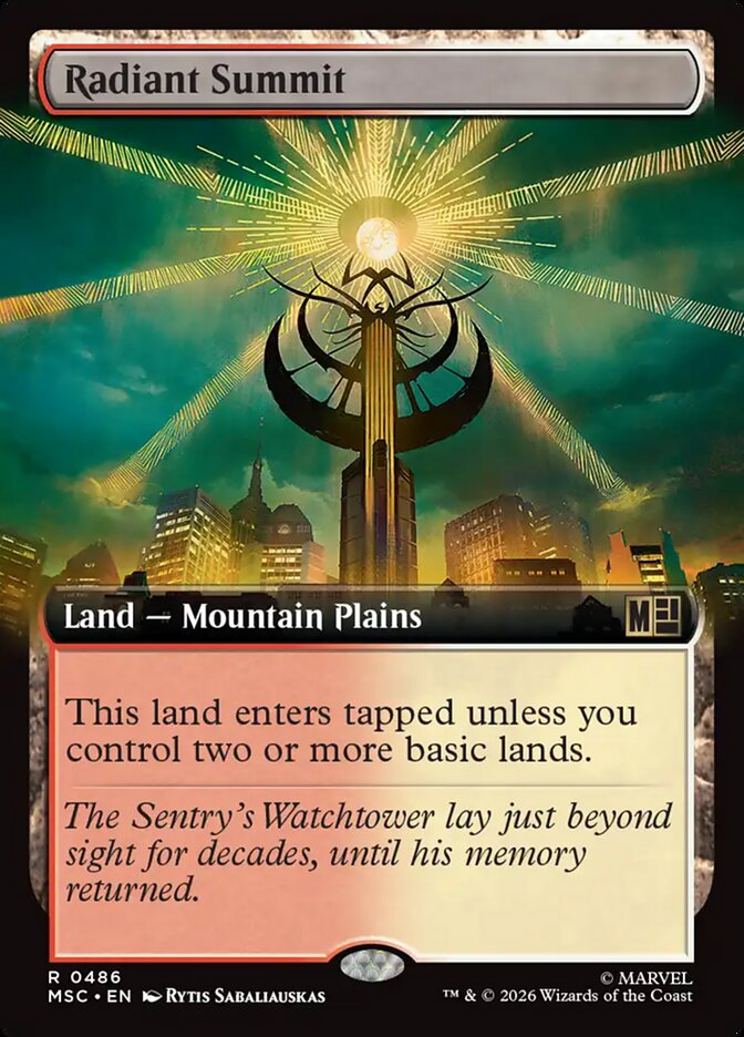 Radiant Summit (Marvel Super Heroes Commander)