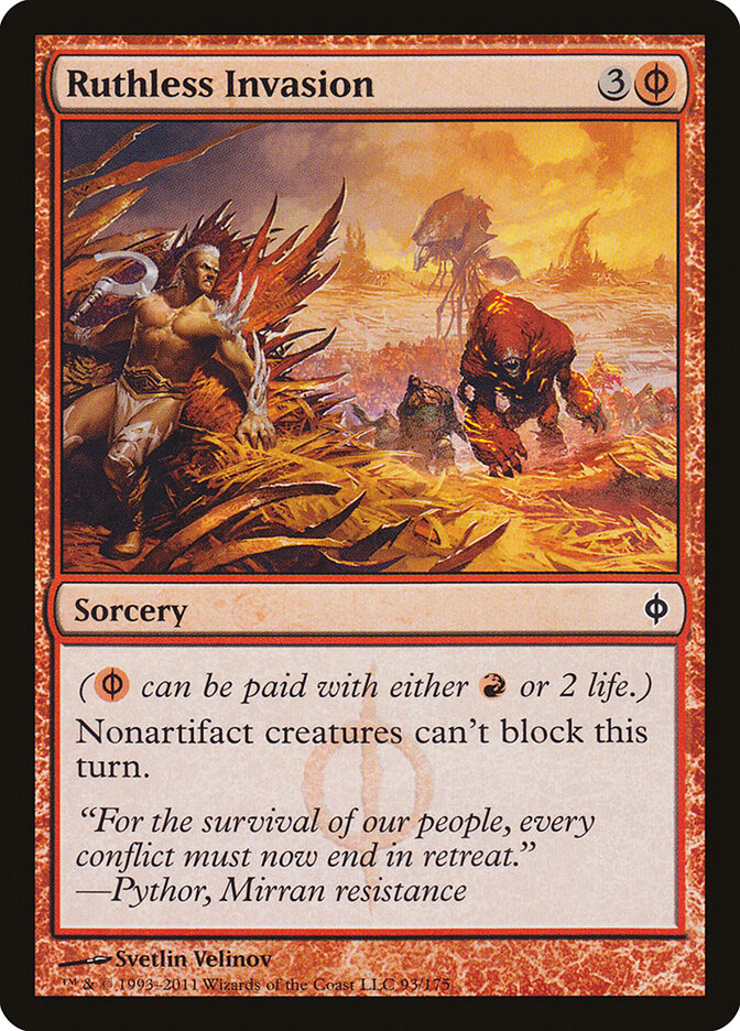Ruthless Invasion (New Phyrexia)
