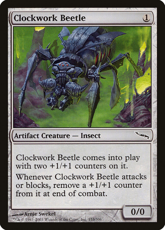 Clockwork Beetle (Mirrodin)