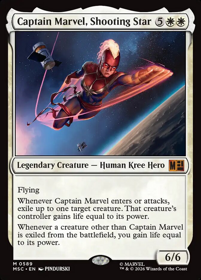 Captain Marvel, Shooting Star (Marvel Super Heroes Commander)