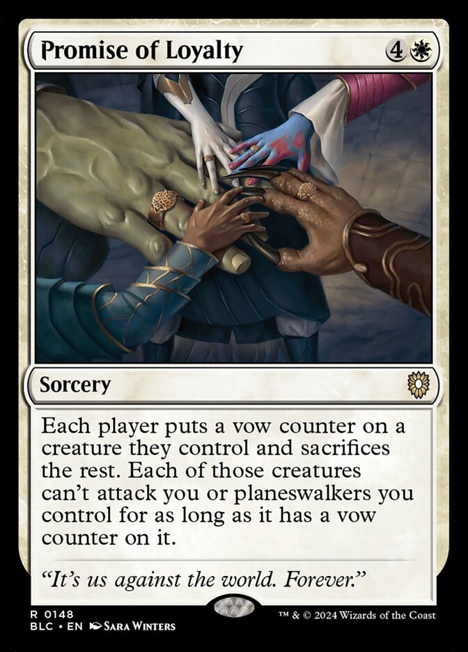 Promise of Loyalty (Bloomburrow Commander)