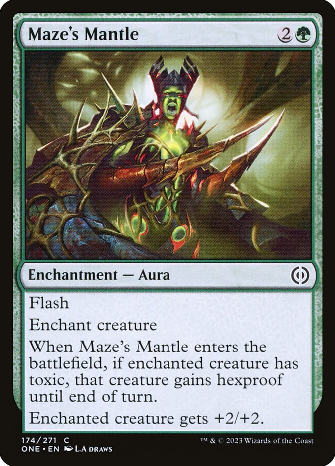 Maze's Mantle (Phyrexia: All Will Be One)