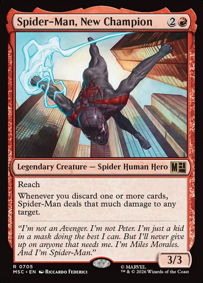 Spider-Man, New Champion (Marvel Super Heroes Commander)