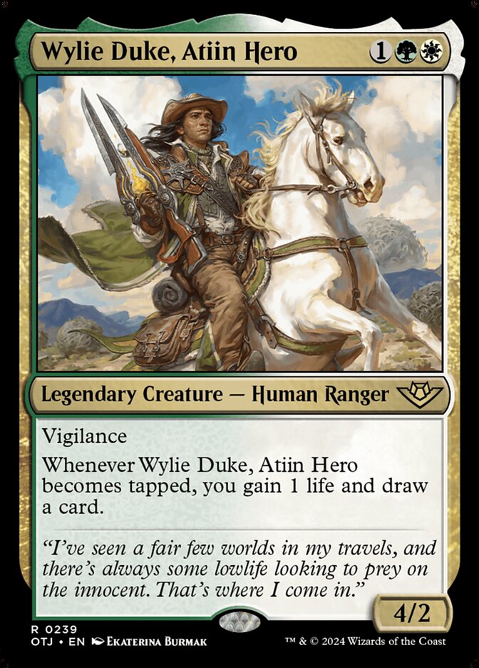 Wylie Duke, Atiin Hero (Outlaws of Thunder Junction)