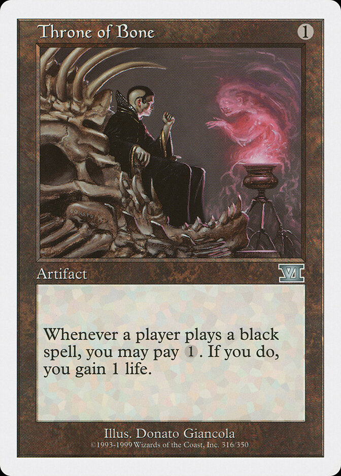 Throne of Bone (Classic Sixth Edition)