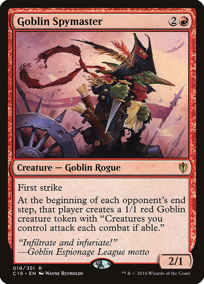 Goblin Spymaster (Commander 2016)