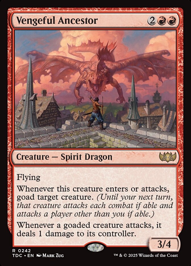 Vengeful Ancestor (Tarkir: Dragonstorm Commander)