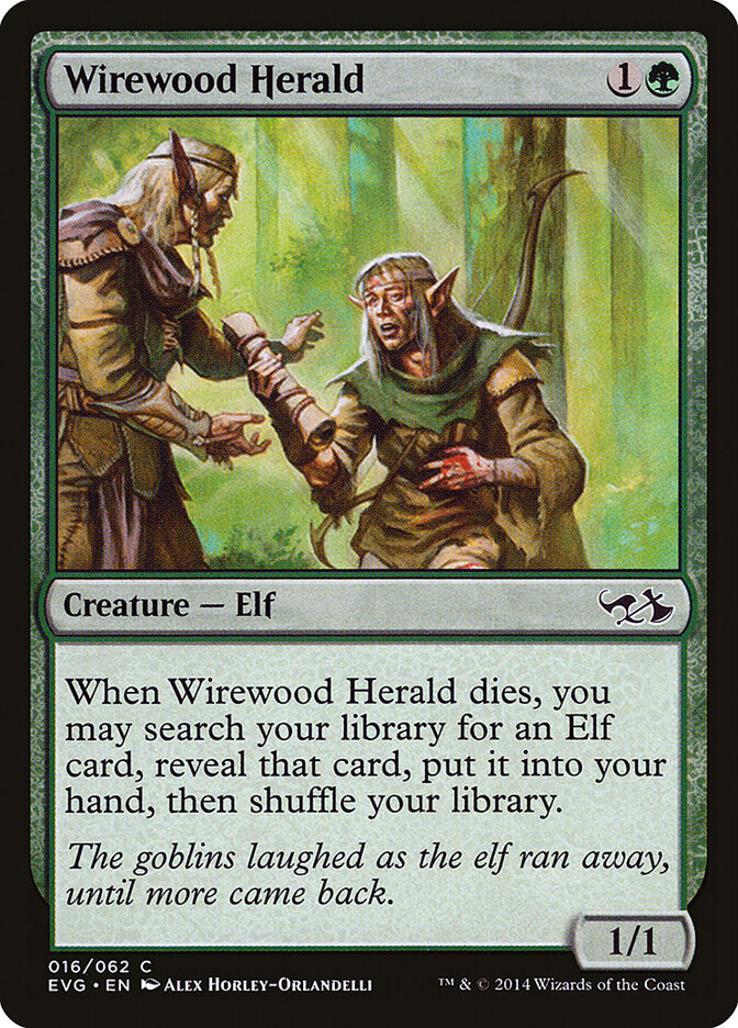 Wirewood Herald (Duel Decks Anthology: Elves vs. Goblins)
