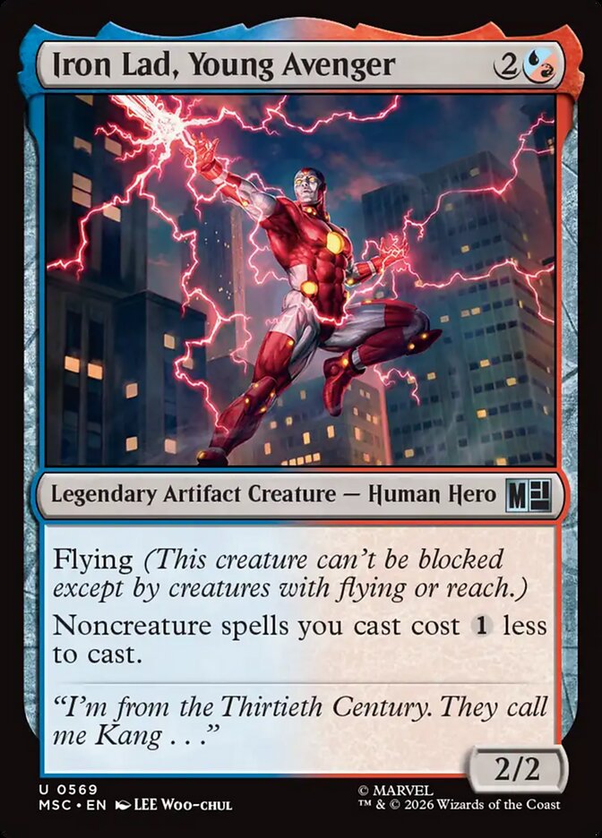 Iron Lad, Young Avenger (Marvel Super Heroes Commander)