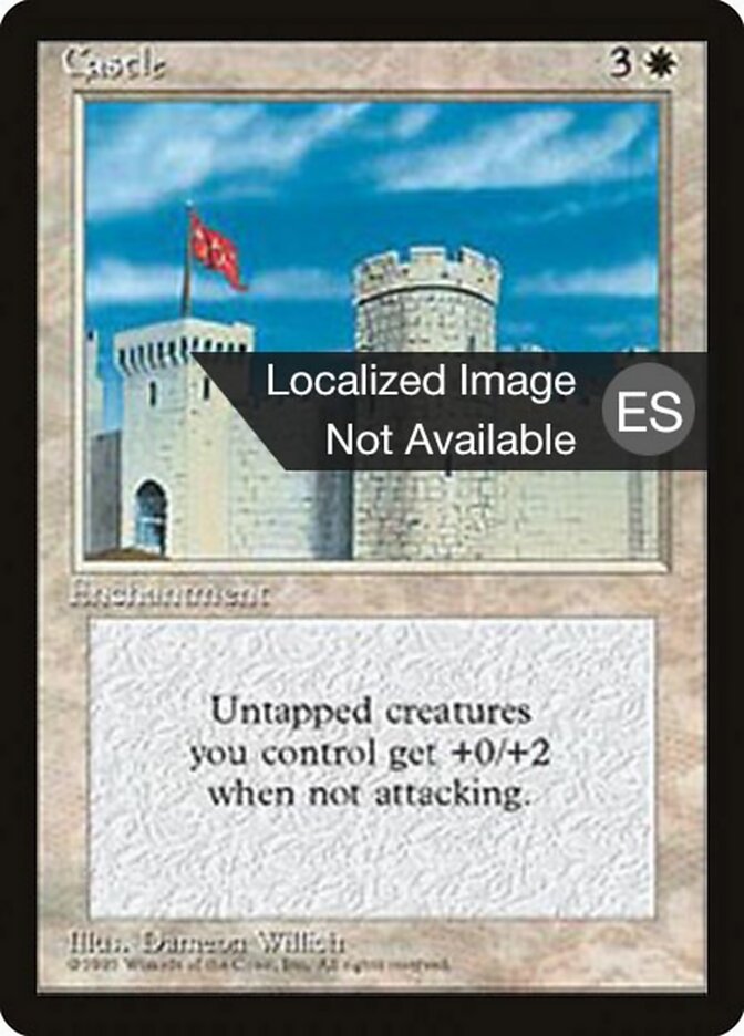 Castle (Fourth Edition Foreign Black Border)