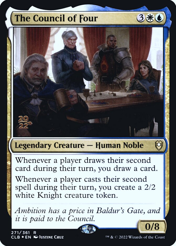 The Council of Four (Battle for Baldur's Gate Promos)