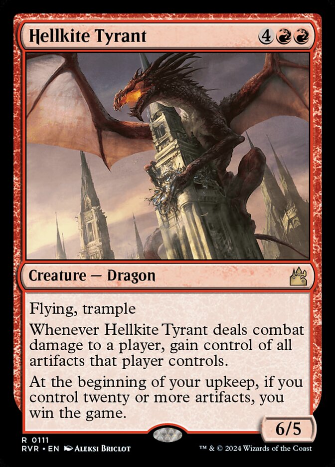 Hellkite Tyrant (Ravnica Remastered)