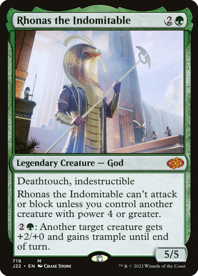 Rhonas the Indomitable (Jumpstart 2022)