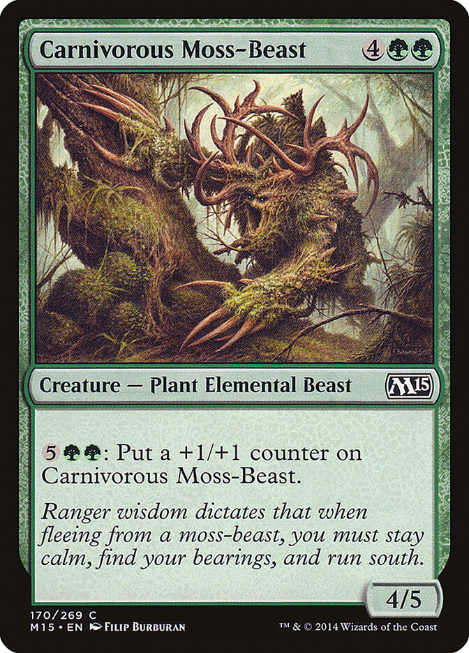 Carnivorous Moss-Beast (Magic 2015)