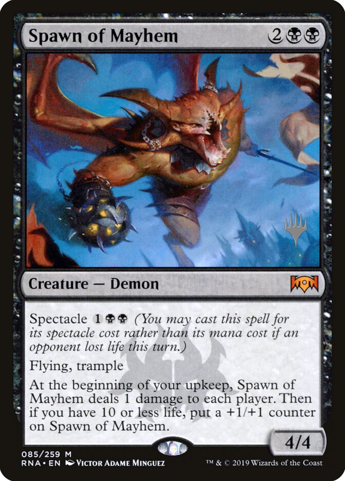 Spawn of Mayhem (Ravnica Allegiance Promos)