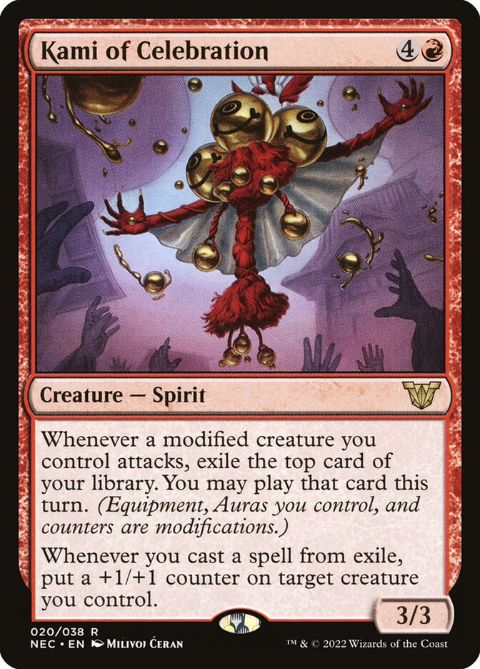 Kami of Celebration (Neon Dynasty Commander)