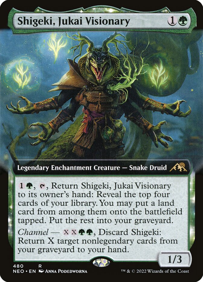 Shigeki, Jukai Visionary (Kamigawa: Neon Dynasty)