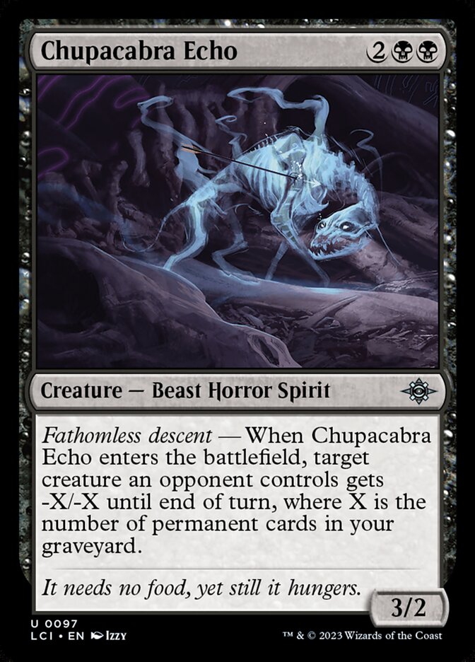 Chupacabra Echo (The Lost Caverns of Ixalan)