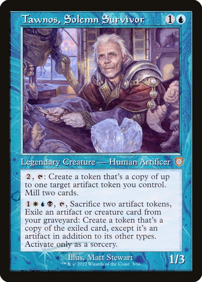 Tawnos, Solemn Survivor (The Brothers' War Commander)