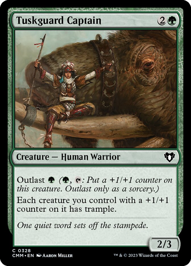 Tuskguard Captain (Commander Masters)
