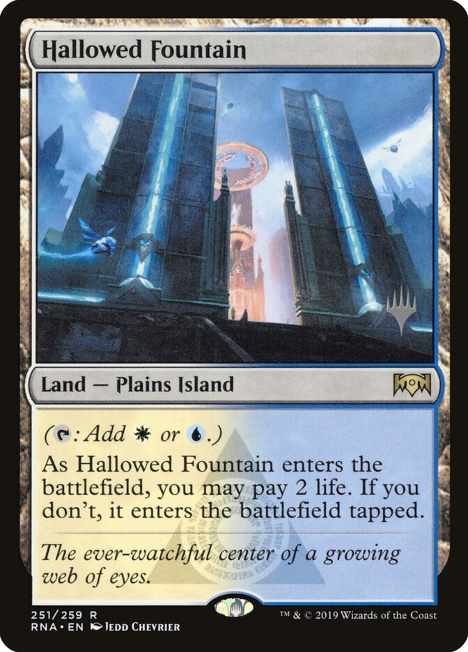Hallowed Fountain (Ravnica Allegiance Promos)