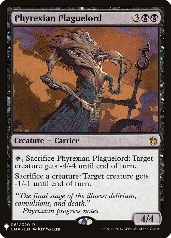 Phyrexian Plaguelord (The List)
