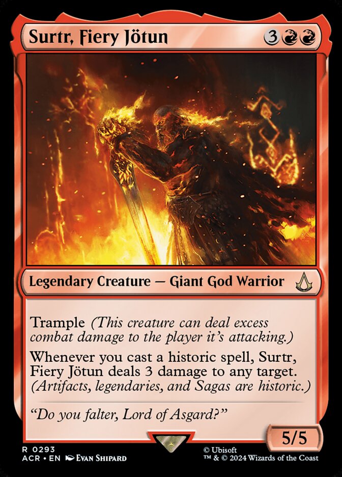 Surtr, Fiery Jötun (Assassin's Creed)