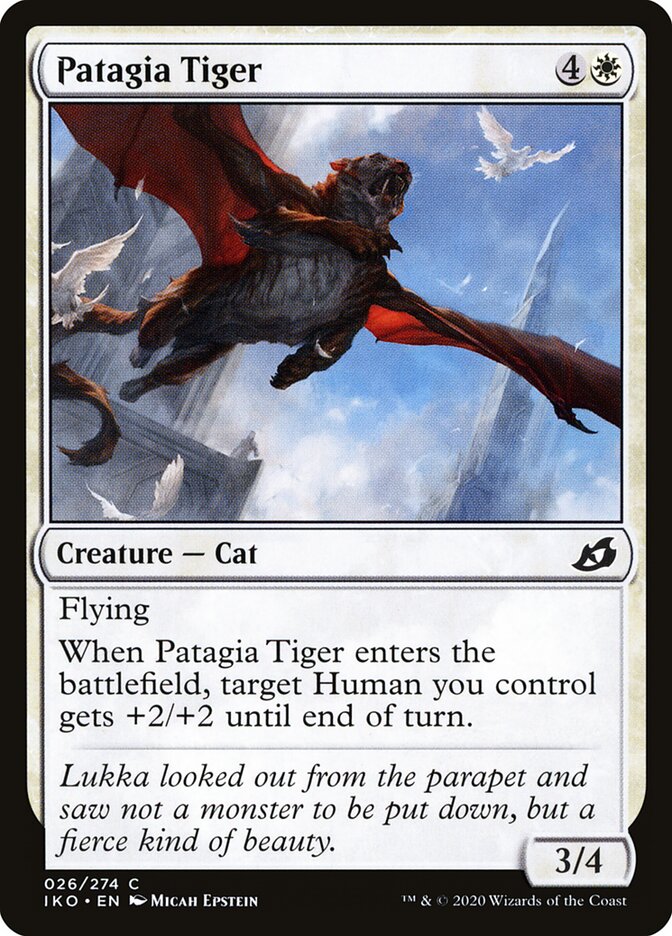 Patagia Tiger (Ikoria: Lair of Behemoths)