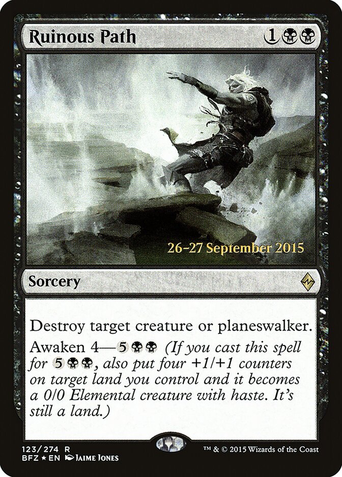 Ruinous Path (Battle for Zendikar Promos)