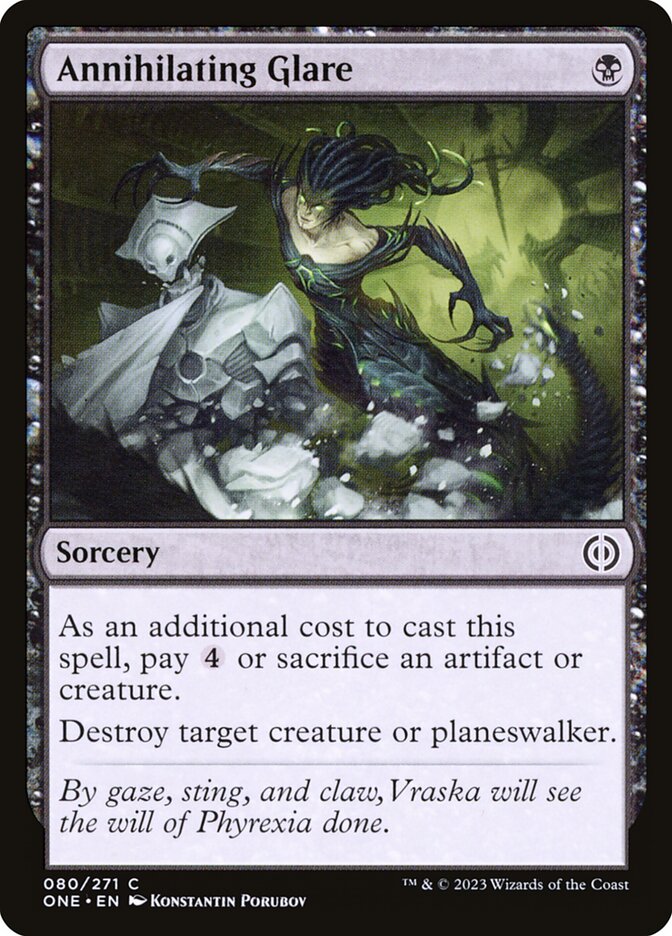 Annihilating Glare (Phyrexia: All Will Be One)