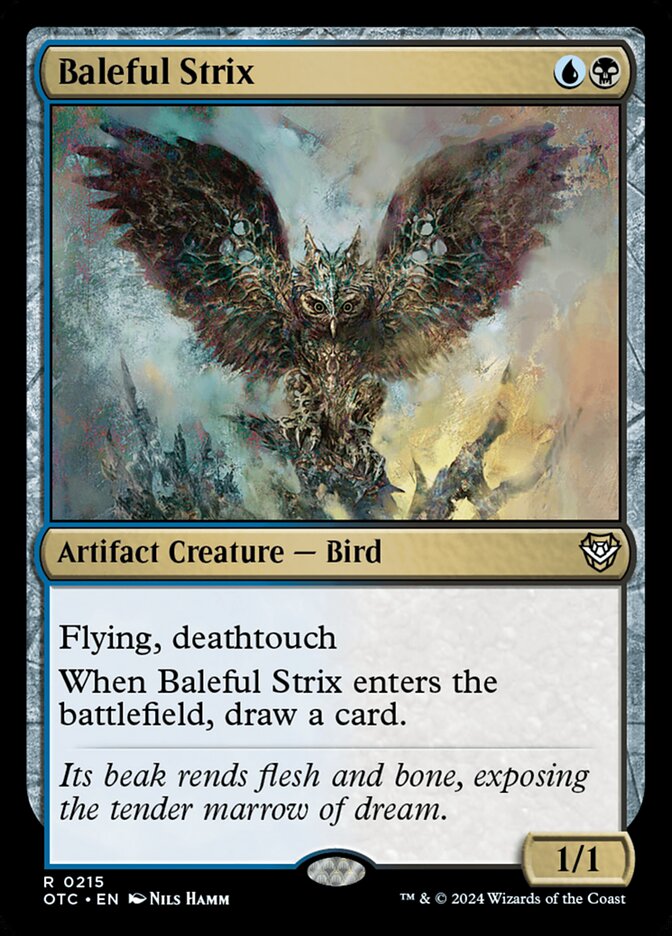 Baleful Strix (Outlaws of Thunder Junction Commander)