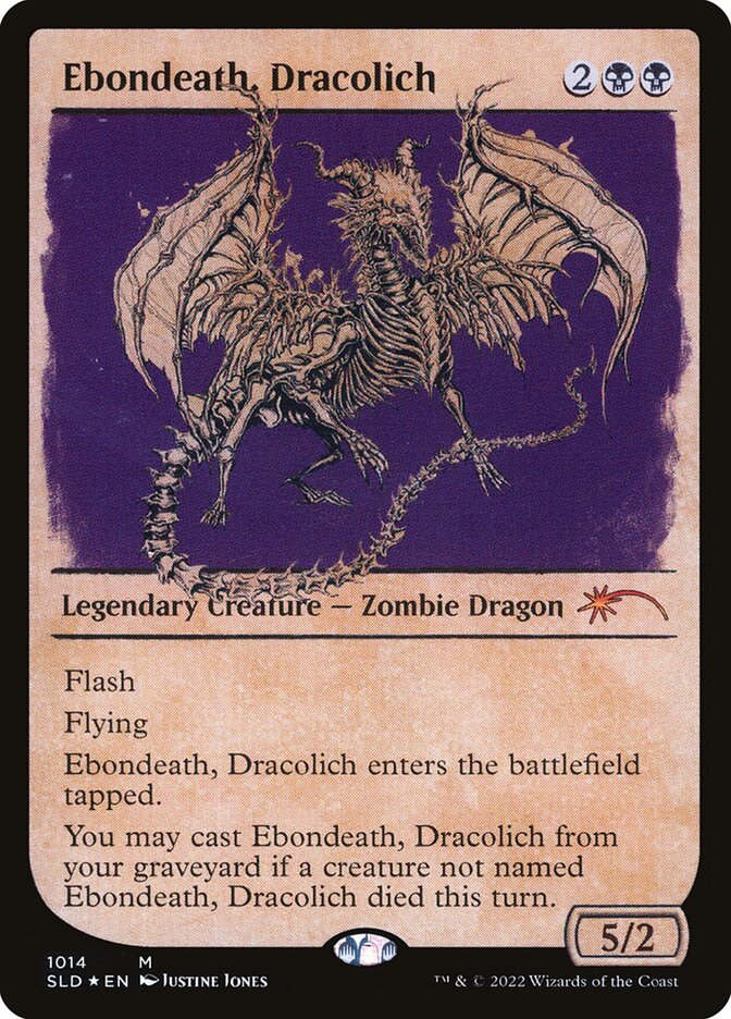 Ebondeath, Dracolich (Secret Lair Drop)