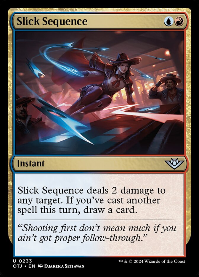 Slick Sequence (Outlaws of Thunder Junction)