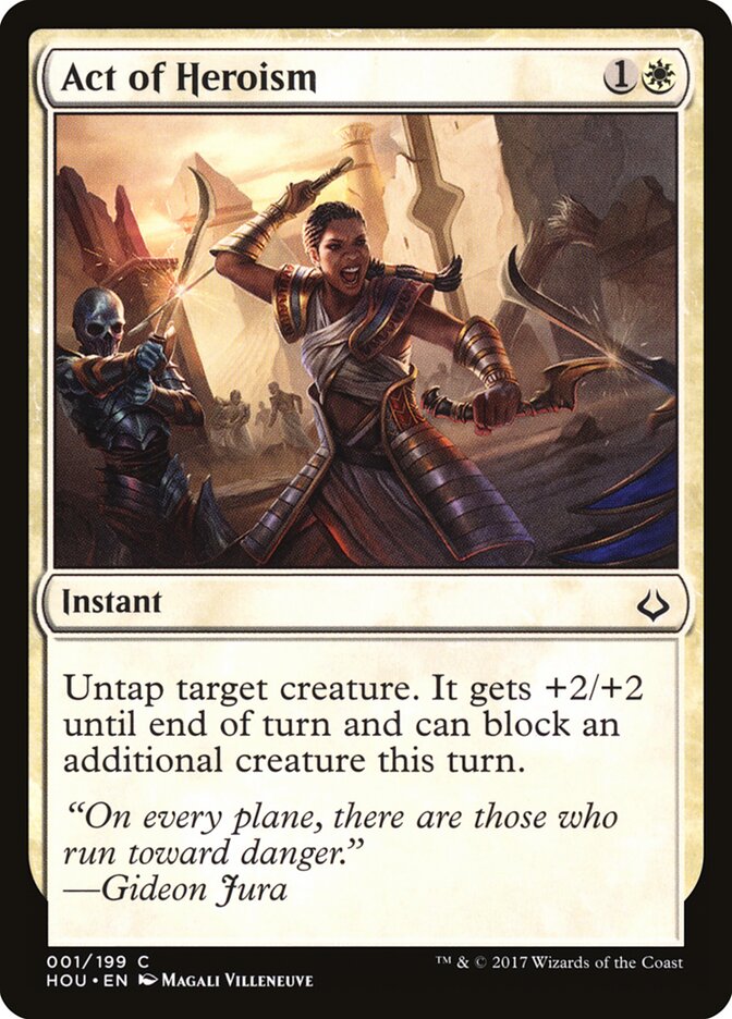 Act of Heroism (Hour of Devastation)