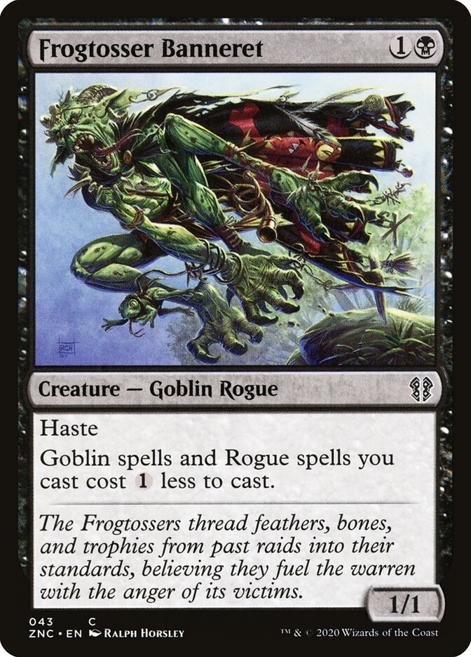 Frogtosser Banneret (Zendikar Rising Commander)