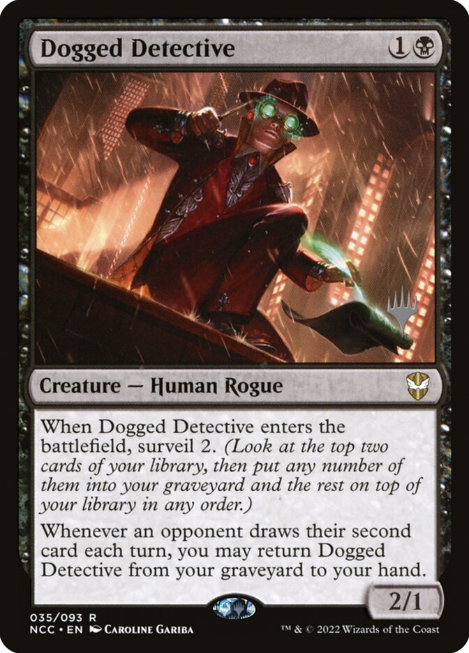 Dogged Detective (New Capenna Commander Promos)
