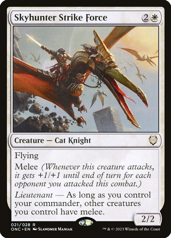 Skyhunter Strike Force (Phyrexia: All Will Be One Commander)