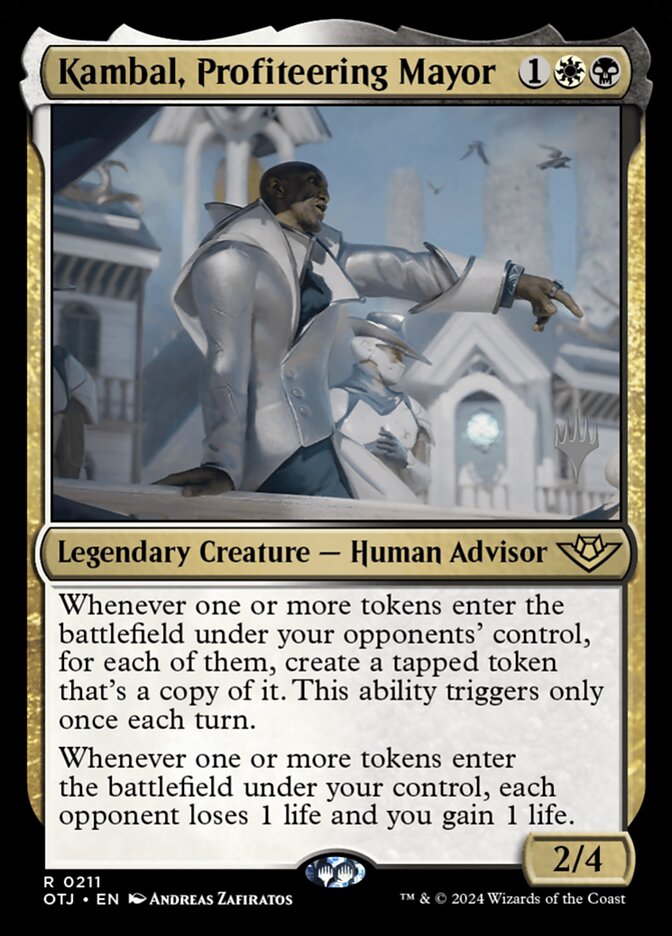 Kambal, Profiteering Mayor (Outlaws of Thunder Junction Promos)