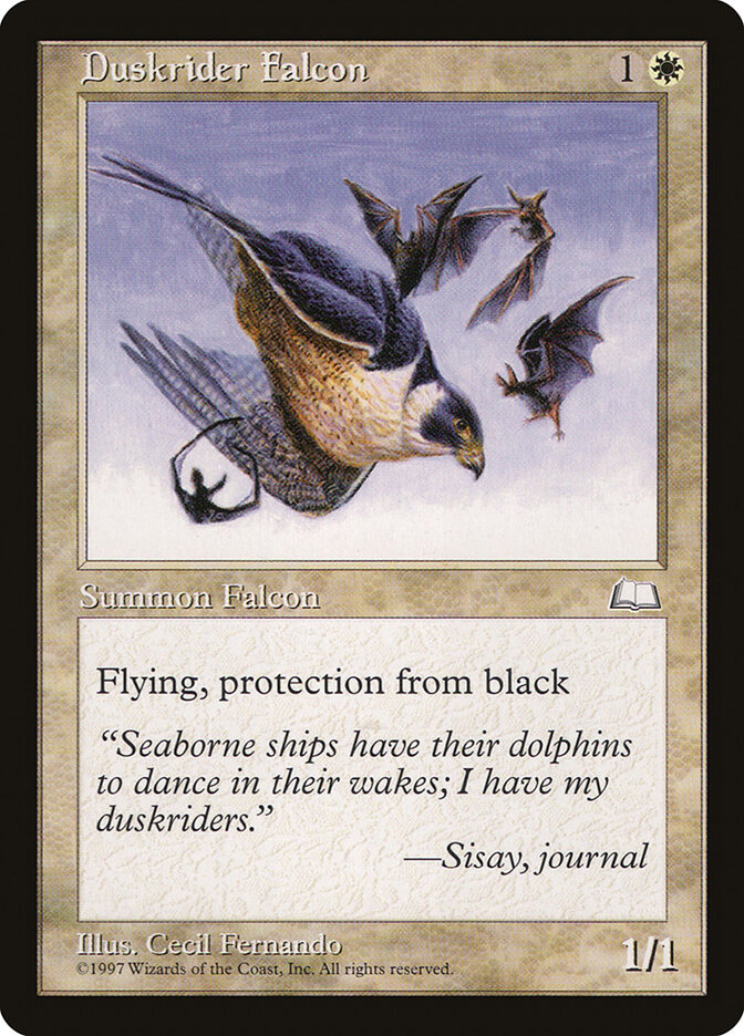 Duskrider Falcon (Weatherlight)