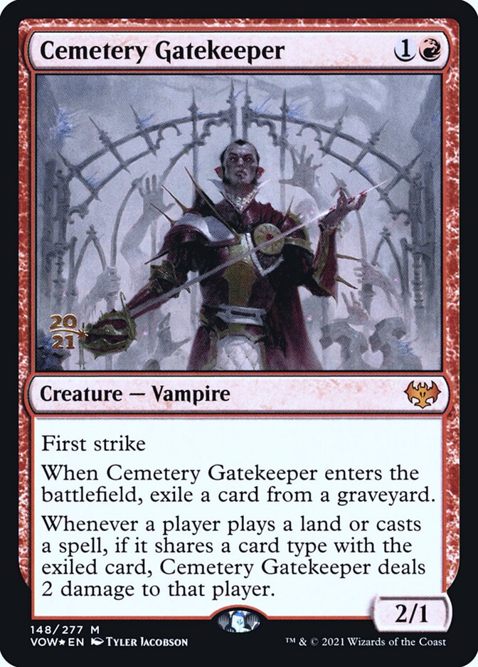 Cemetery Gatekeeper (Innistrad: Crimson Vow Promos)