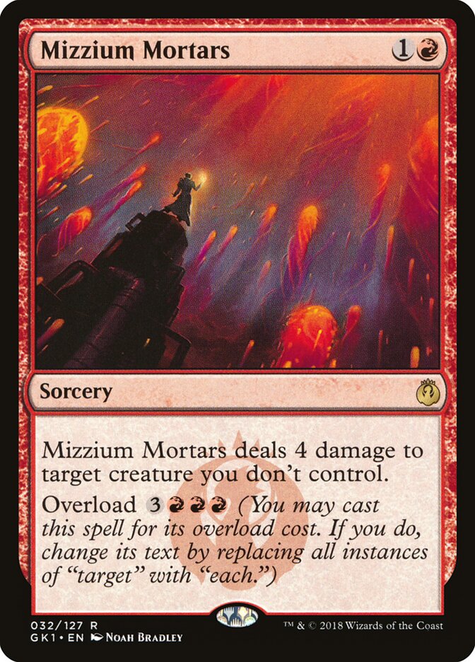 Mizzium Mortars (GRN Guild Kit)
