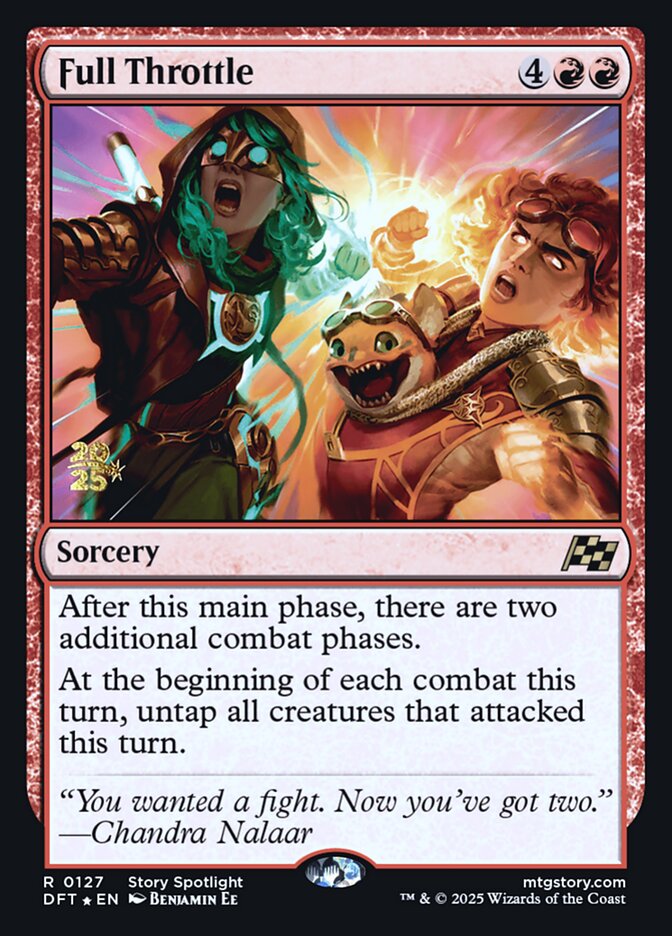 Full Throttle (Aetherdrift Promos)
