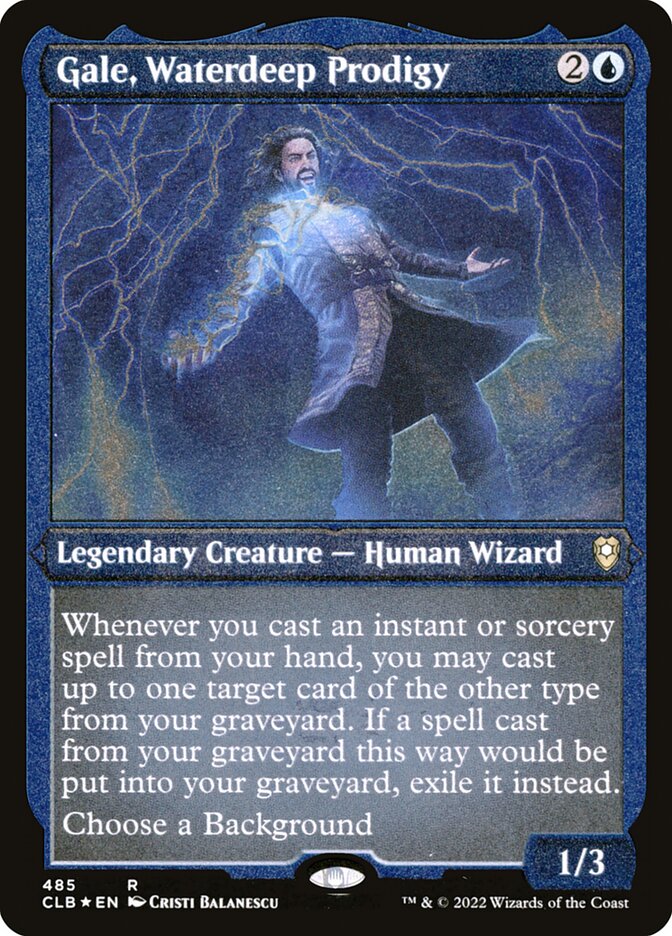 Gale, Waterdeep Prodigy (Commander Legends: Battle for Baldur's Gate)