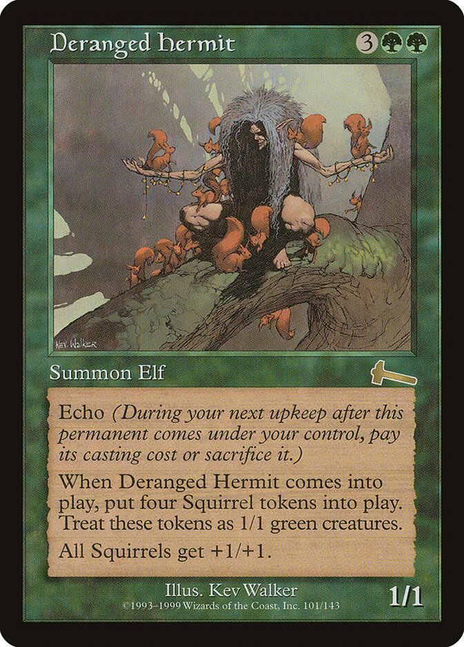 Deranged Hermit (Urza's Legacy)