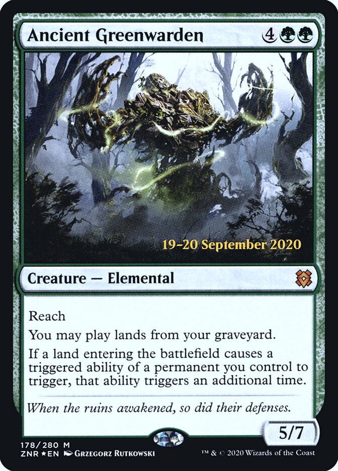 Ancient Greenwarden (Zendikar Rising Promos)