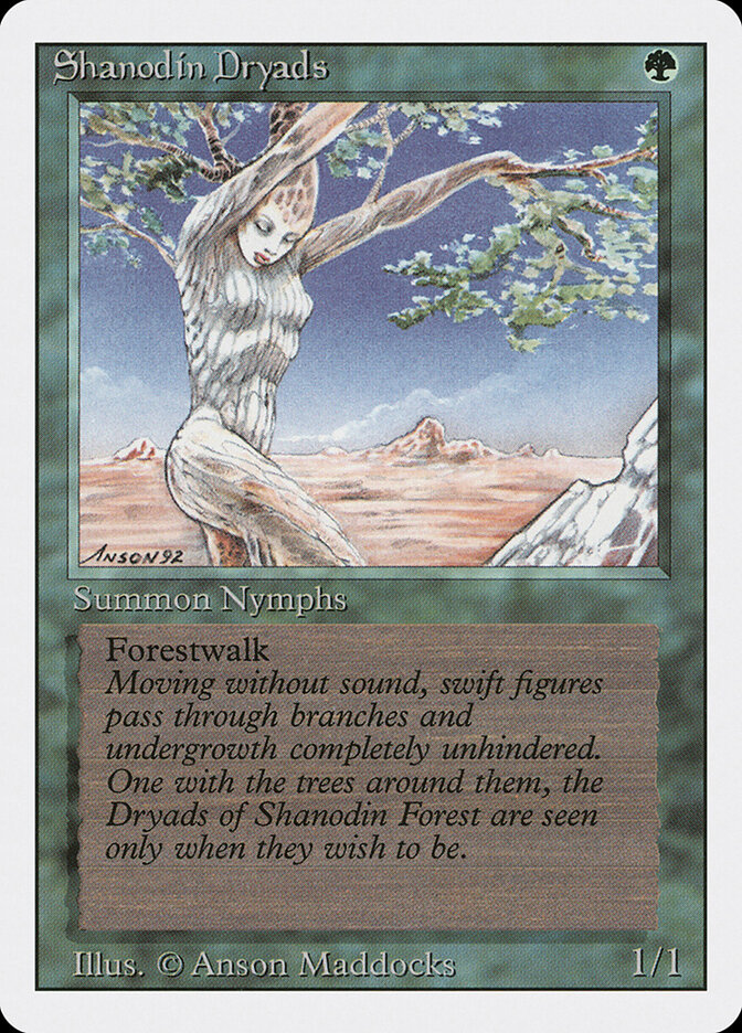 Shanodin Dryads (Revised Edition)